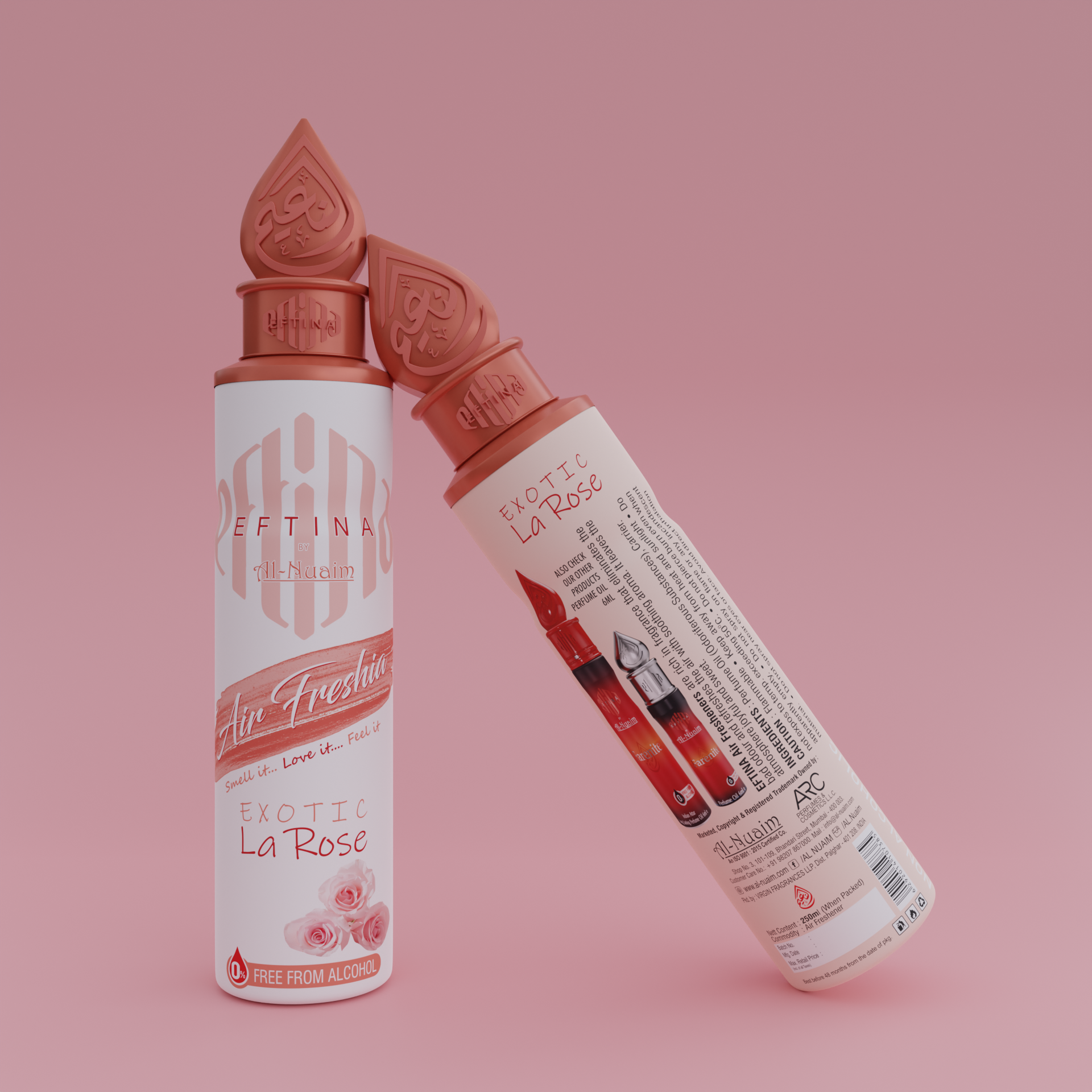 Eftina Exotic La Rose 250ml Air Freshner